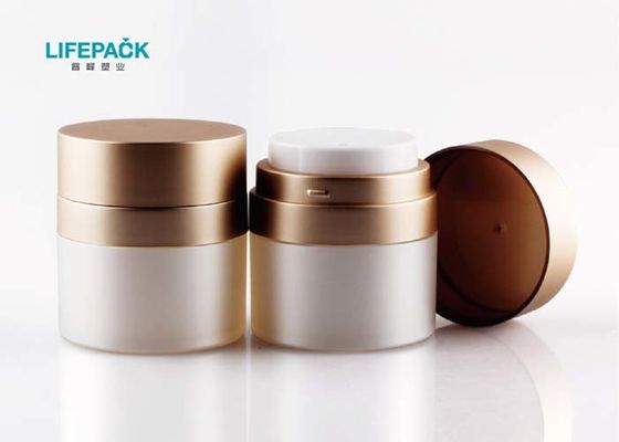 Pump Core Structure Airless Cosmetic Jar Custom Logo For Facial Serum