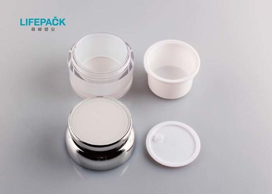 Eye Serum Clear Plastic Jars With Lids , Luxury Cosmetic Jars Long Shelf Life