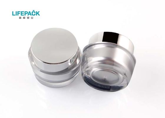 Fancy Oval Shaped Plastic Cosmetic Container For Facial Concentrate