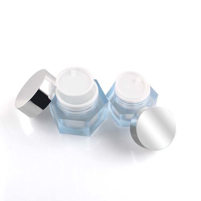 30ml 50ml Acrylic Cosmetic Containers Jar Silk Printing For Facial Cream