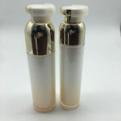Luxury Plastic Cosmetic Containers / Lotion Bottle Packaging For Make Up