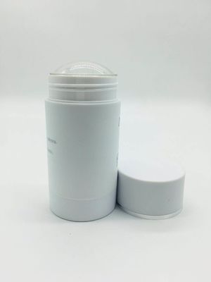 Empty Plastic Cosmetic Bottles / Deodorant Stick Containers 75ml Customized Logo