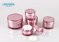 Acrylic Outer Layer  Round Cosmetic Jar Any Color Injection Long Shelf Life