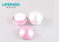 Ball Shaped Plastic Cream Containers 30ml 50ml Capacity With Flat Base Both