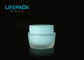 15g Oval Acrylic Refillable Cosmetic Containers For Skincare Mask Gel