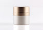 Cosmetic Packaging 30ml Airless Cream Jar With Pearl White Pump