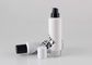 Round Cosmetic Airless Pump Bottles For Liquid Foundation Double Wall Design