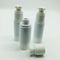 Silk Printing Airless Pump Bottles 50ml / Cylinder Clear Plastic Pump Bottles
