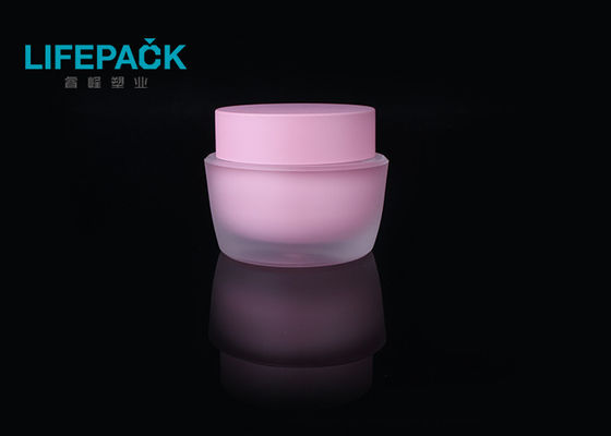 Customized Luxury Empty Plastic Cosmetic Jars For Day And Night Cream