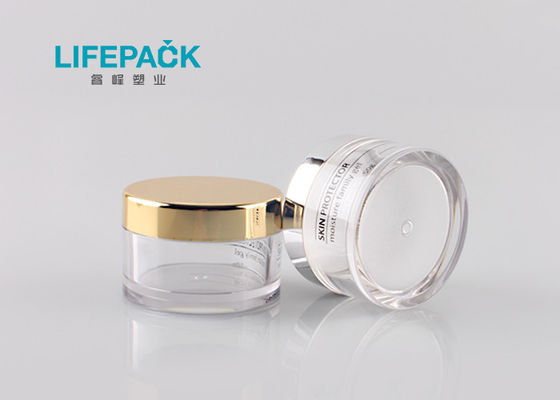 Skincare Empty Cream Jar Eco Friendly PETG Material 49mmx45mmx38mm Size