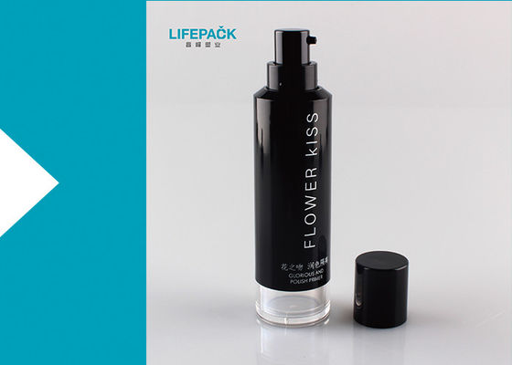 ABS Cap Cosmetic Pump Bottle UV Coating Finish With Elegant Appearance