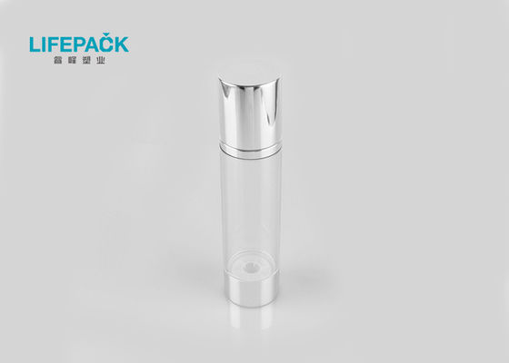 SAN AS Material 30ml Aluminum Airless Bottle For Make Up CC/BB/DD Cream