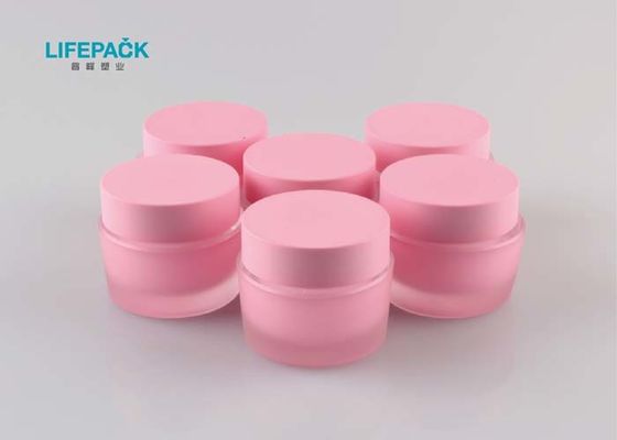 Clear Oval Shaped Empty Cream Jar For Skincare Gel Inner Stable PP Material