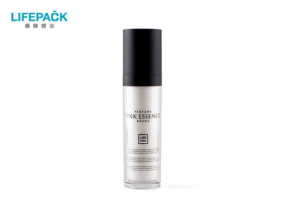 100ml Acrylic Lotion Bottles Transparent White Inner For Normal Skincare