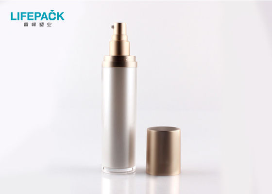 Customize Color Empty Cosmetic Acrylic Lotion Bottles With Optional Spray Pump