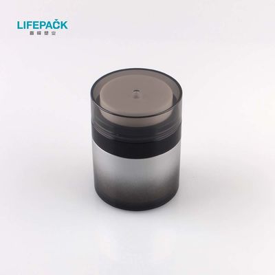 Luxury Empty Acrylic Cosmetic Packaging / Airless Custom Cosmetic Jars 50ml