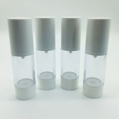 1OZ Empty Plastic Airless Bottle For Personal Skin Care Customized Logo