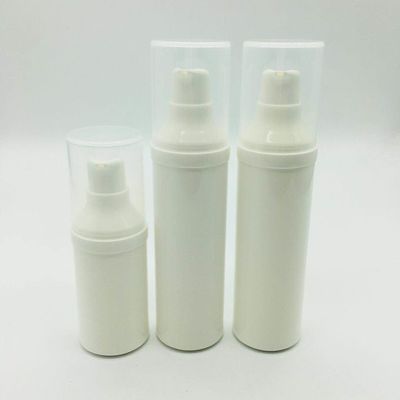PP Plastic Airless Bottle Liquid Foundation Bottle 15ml 30ml 50ml