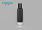 Airless Cosmetic Pump Bottle , Makeup Foundation Container Cylinder Shape