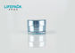 Empty Cosmetic Jars With Lids Round Shape Customized Color PP Inner Material