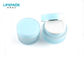 Skin Care Cosmetic Acrylic Jar 30ml Capacity Blue Frosted Double Layer