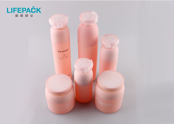 Luxury Cylinder Cosmetic Acrylic Airless Pump Bottles 15ml 30ml 50ml