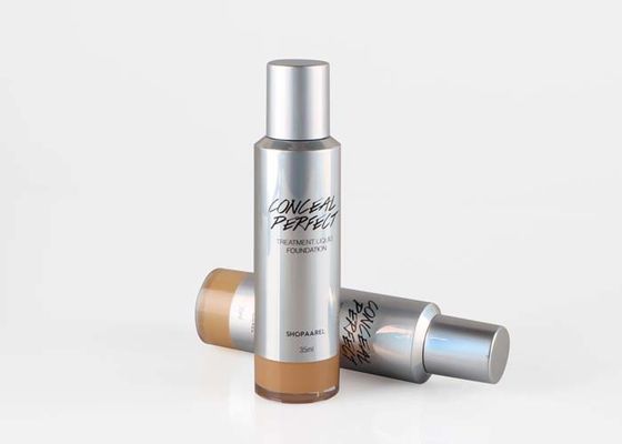 Plastic 35ml Airless Serum Bottles CC And BB Cream With Pump Spray