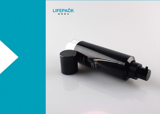 Fancy Cap Airless Empty Foundation Pump Bottle 35ml Capacity Refillable Type