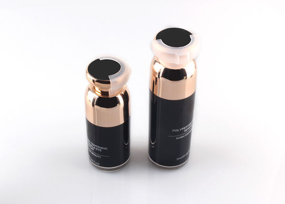 Acrylic Cap Lotion Bottle Packaging , Travel Size Squeeze Bottles Airless Type